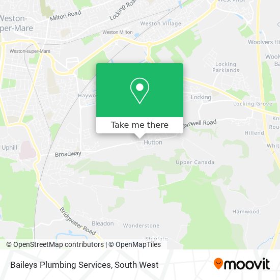Baileys Plumbing Services map