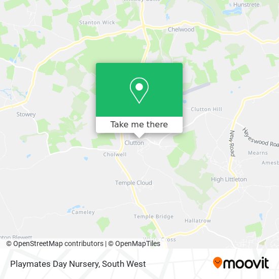 Playmates Day Nursery map
