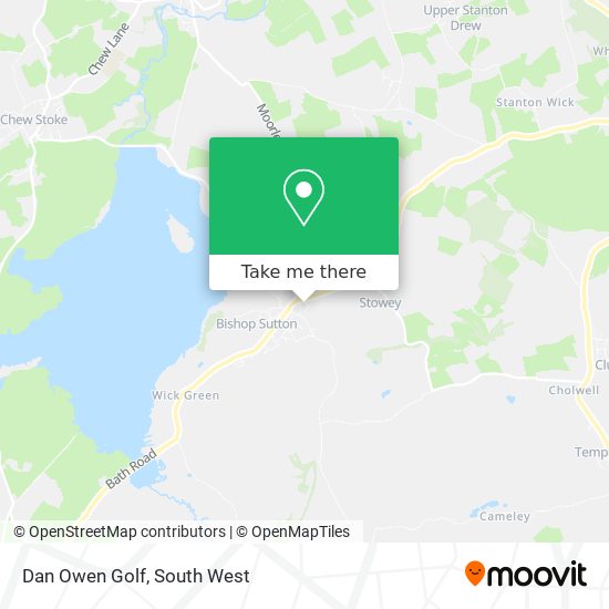 Dan Owen Golf map