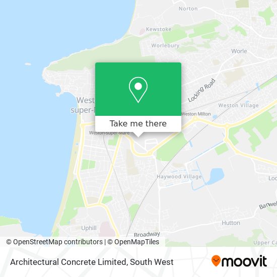 Architectural Concrete Limited map
