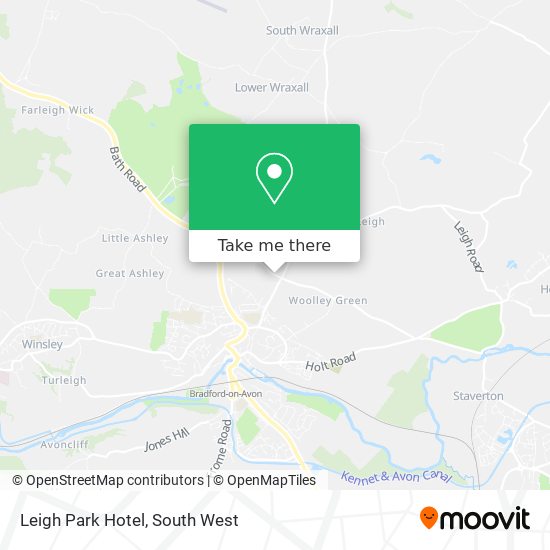 Leigh Park Hotel map