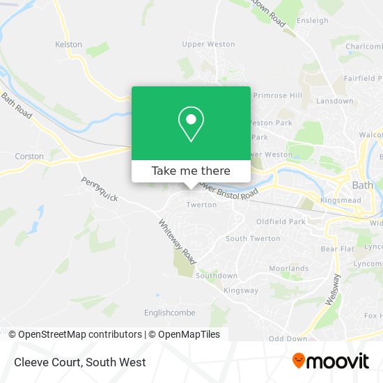 Cleeve Court map