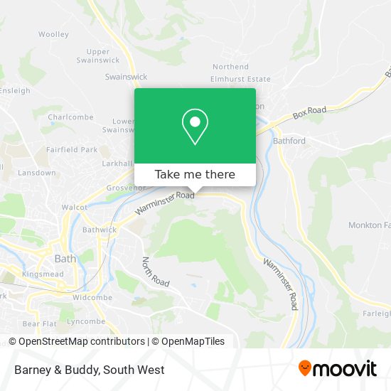 Barney & Buddy map