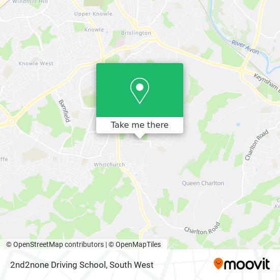 2nd2none Driving School map