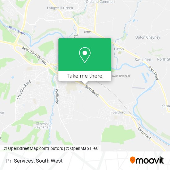 Pri Services map