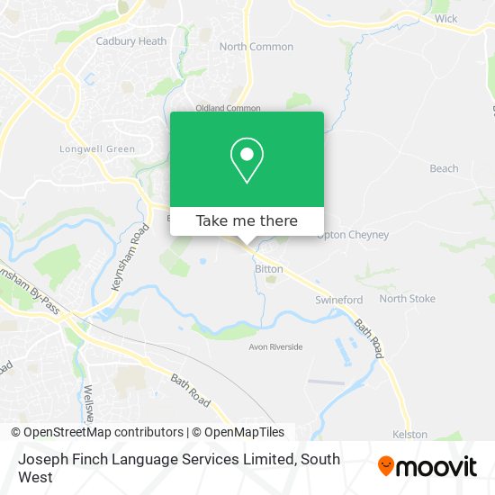 Joseph Finch Language Services Limited map