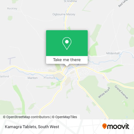 Kamagra Tablets map