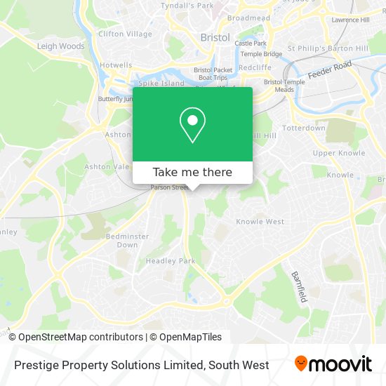 Prestige Property Solutions Limited map