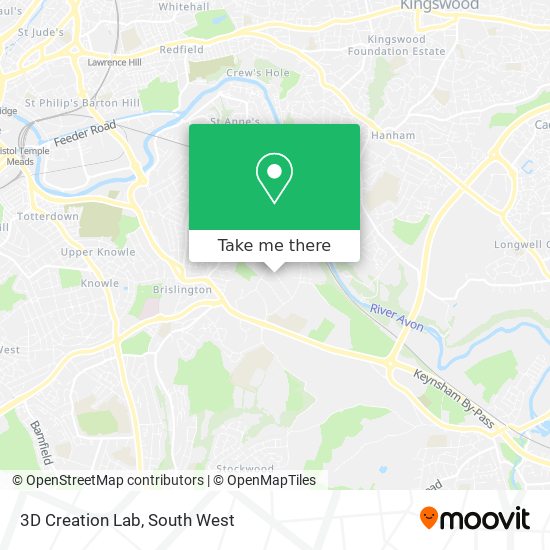 3D Creation Lab map