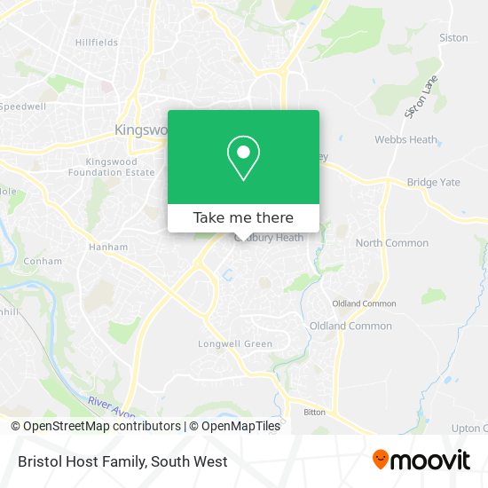 Bristol Host Family map