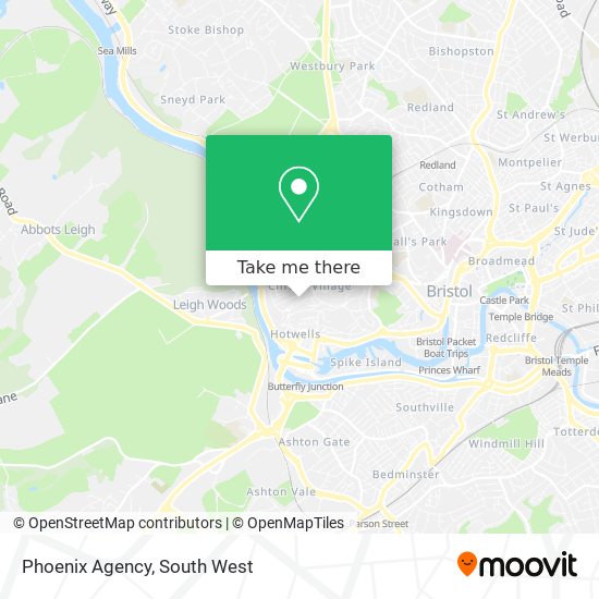 Phoenix Agency map