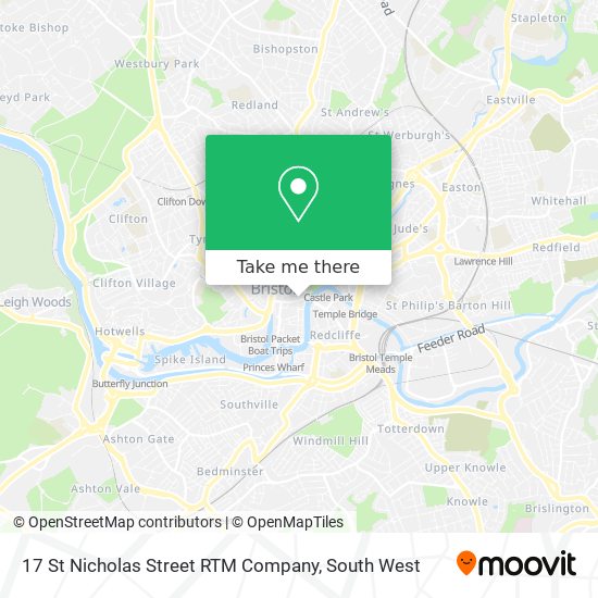 17 St Nicholas Street RTM Company map