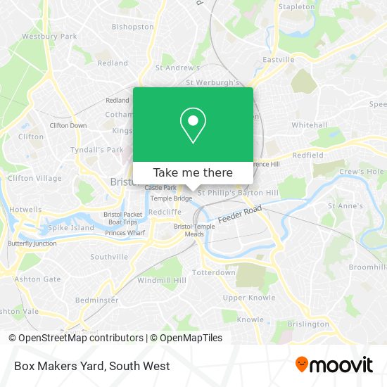 Box Makers Yard map