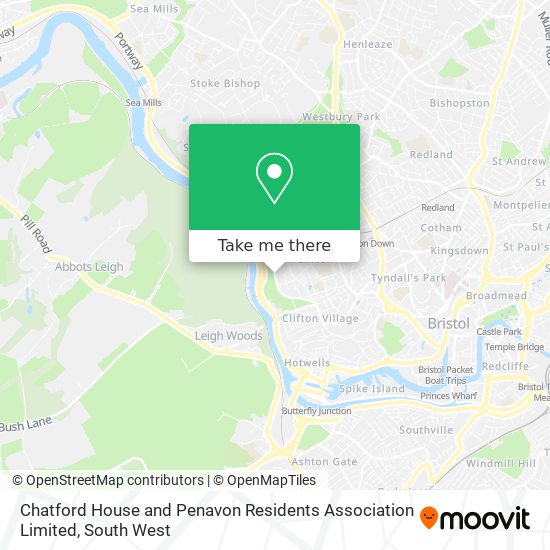 Chatford House and Penavon Residents Association Limited map