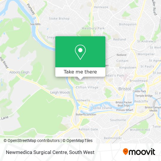 Newmedica Surgical Centre map