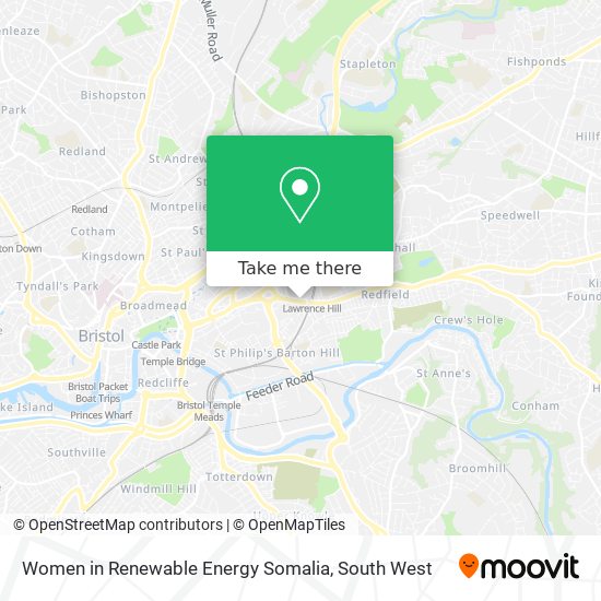 Women in Renewable Energy Somalia map
