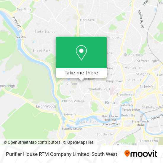Purifier House RTM Company Limited map