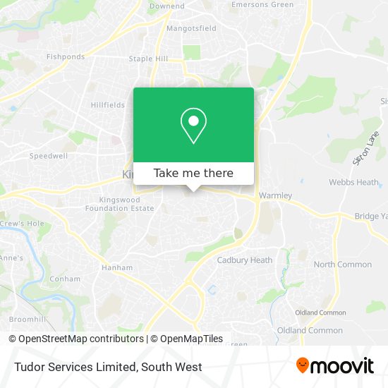 Tudor Services Limited map
