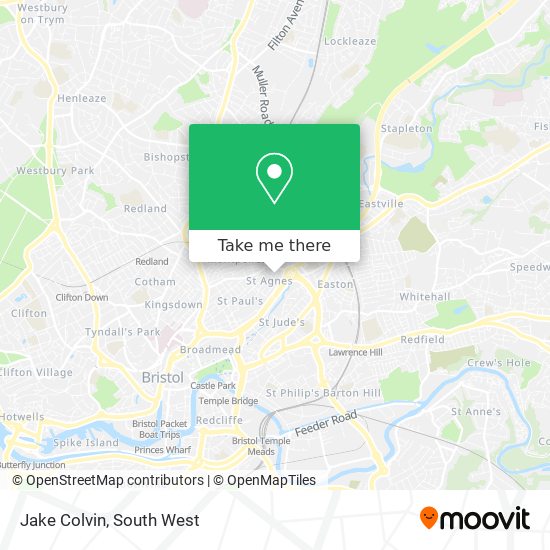 Jake Colvin map
