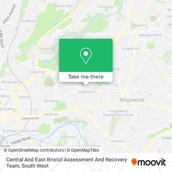 Central And East Bristol Assessment And Recovery Team map