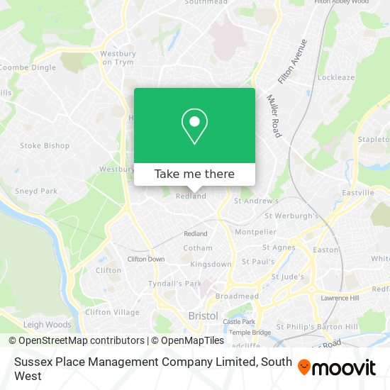 Sussex Place Management Company Limited map