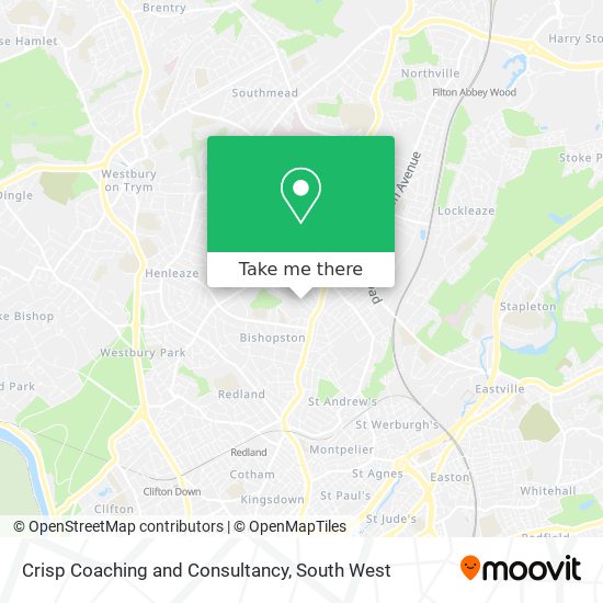 Crisp Coaching and Consultancy map