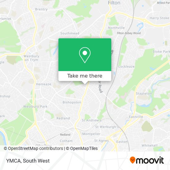 YMCA map