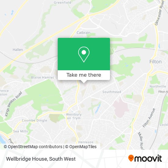 Wellbridge House map