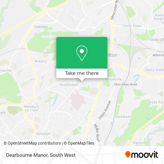 Dearbourne Manor map