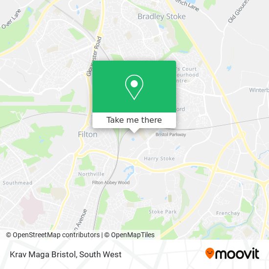 Krav Maga Bristol map