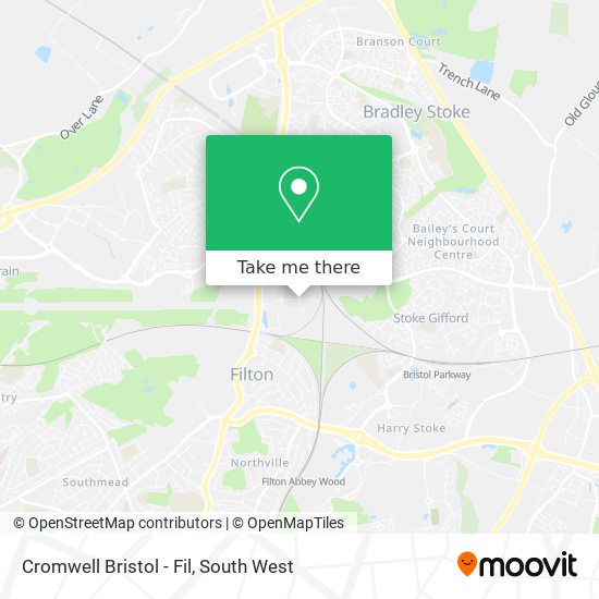 Cromwell Bristol - Fil map