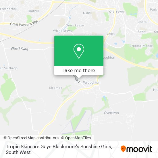 Tropic Skincare Gaye Blackmore's Sunshine Girls map
