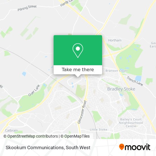 Skookum Communications map