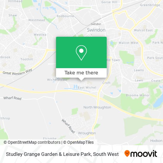 Studley Grange Garden & Leisure Park map