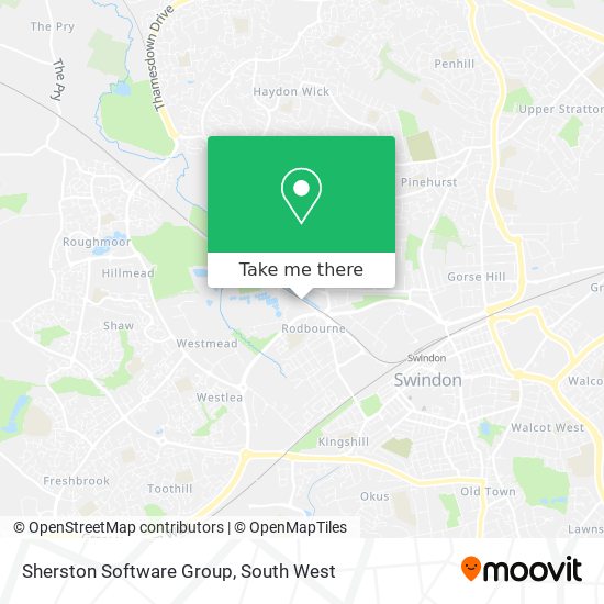 Sherston Software Group map