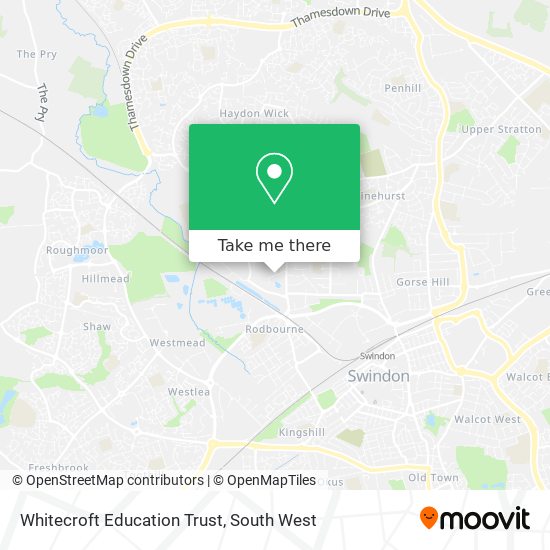 Whitecroft Education Trust map