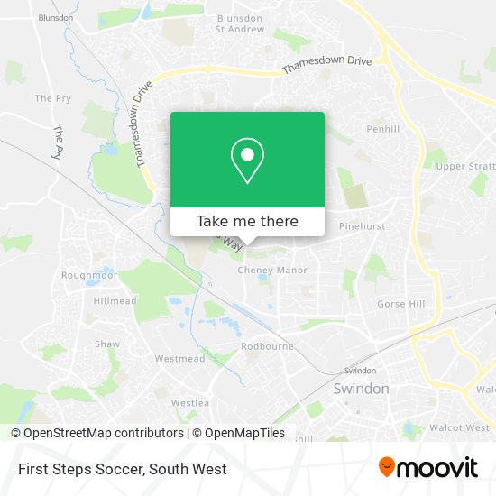 First Steps Soccer map