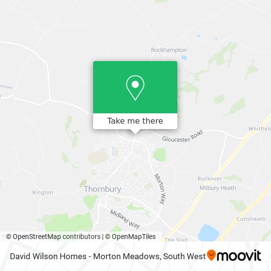 David Wilson Homes - Morton Meadows map