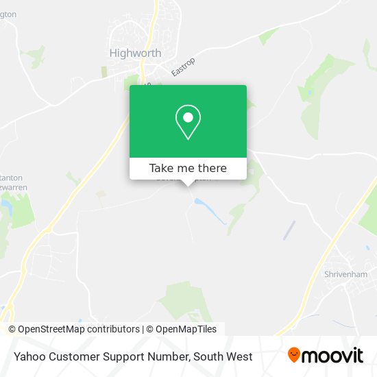 Yahoo Customer Support Number map