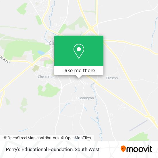 Perry's Educational Foundation map