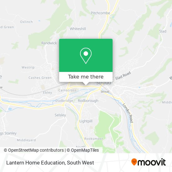 Lantern Home Education map