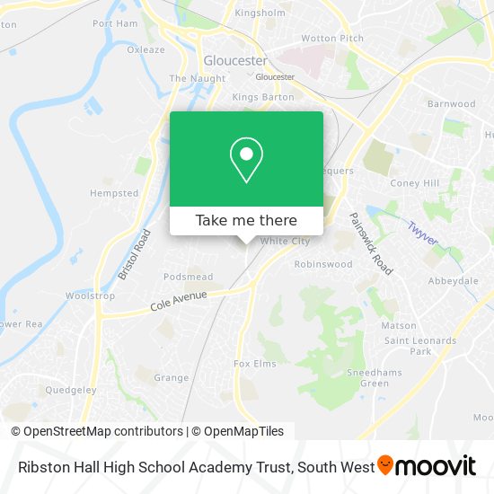 Ribston Hall High School Academy Trust map