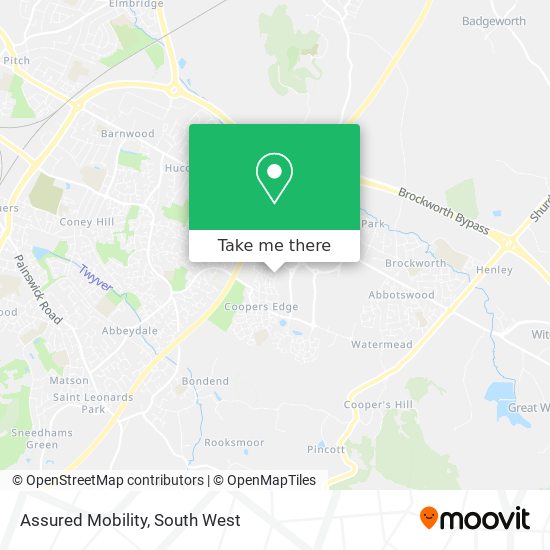 Assured Mobility map