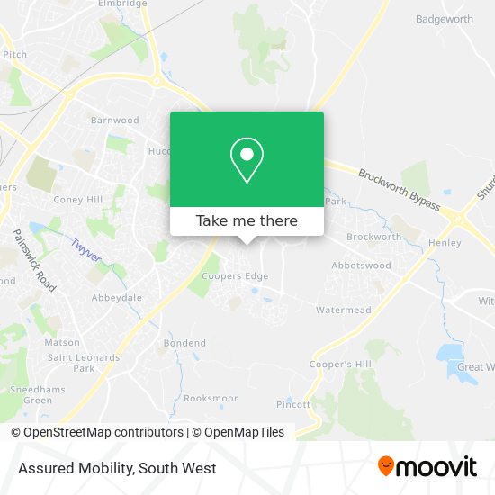 Assured Mobility map