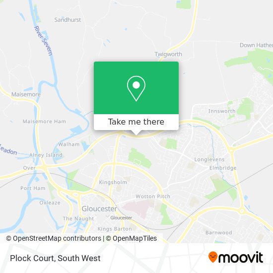 Plock Court map