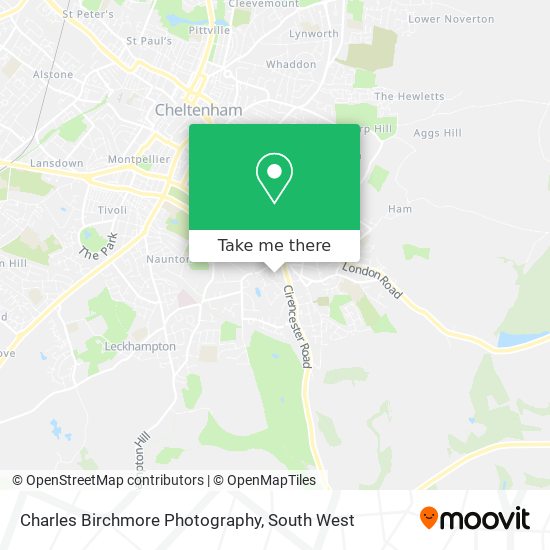 Charles Birchmore Photography map