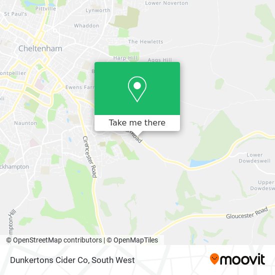 Dunkertons Cider Co map