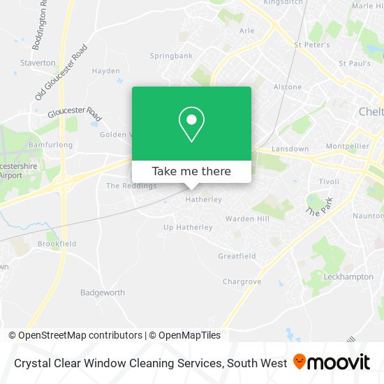 Crystal Clear Window Cleaning Services map