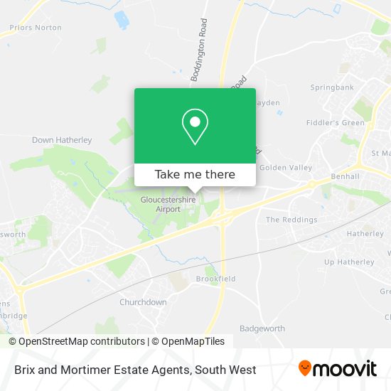 Brix and Mortimer Estate Agents map
