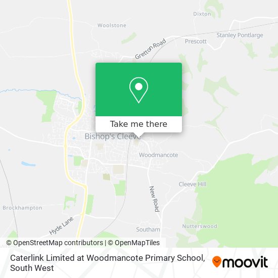 Caterlink Limited at Woodmancote Primary School map